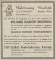 Rond de oplevering richtte Piet Klerkx een model-woning in (Echo van het Zuiden, 25-08-1958)