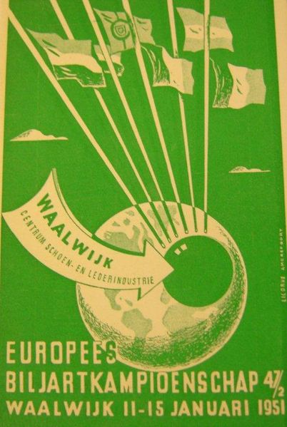 Bestand:Omslag programmaboekje Europees Biljartkampioenschap.jpg